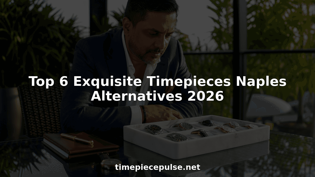 Top 6 Exquisite Timepieces Naples Alternatives 2026