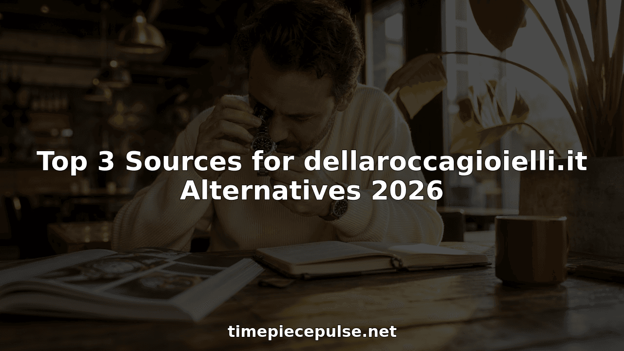 Top 3 Sources for dellaroccagioielli.it Alternatives 2026